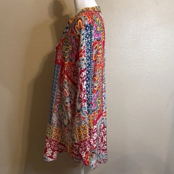 Johnny Was Size Medium Tunic - Picture 3 of 10